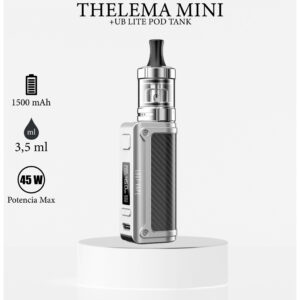 Lostvape Thelema Mini+UB LITE POD TANK Space Silver