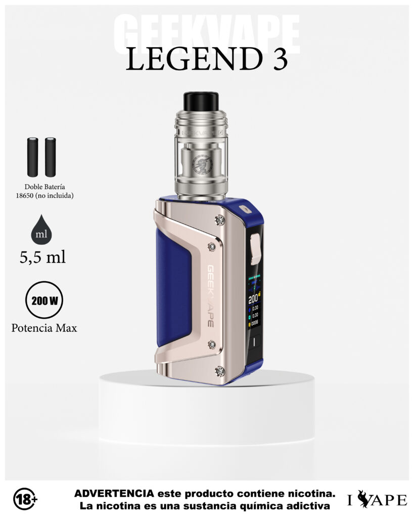 Geekvape Legend 3 Golden Blue