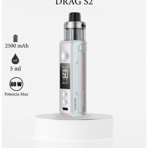 Voopoo Drag S2 ColorFull Silver DTL Version