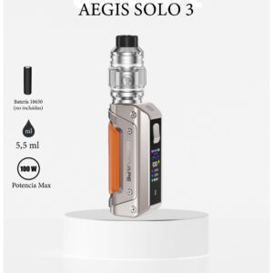 geekvape solo 3 titanium grey