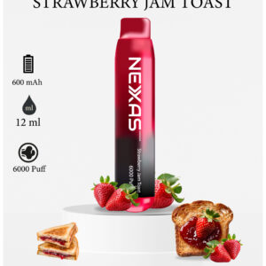 nexas strawberry jam toast