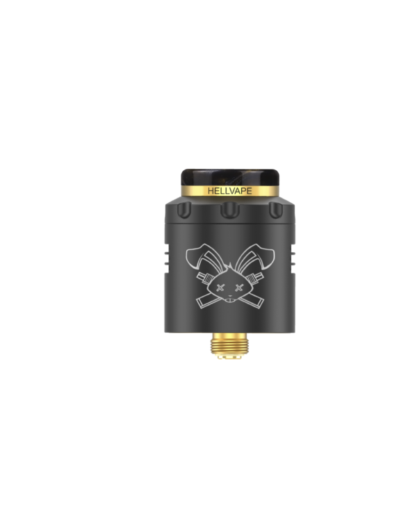 Hellvape Fat Rabbit 3 rda black gold