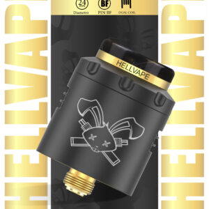 Hellvape Fat Rabbit 3 rta black gold