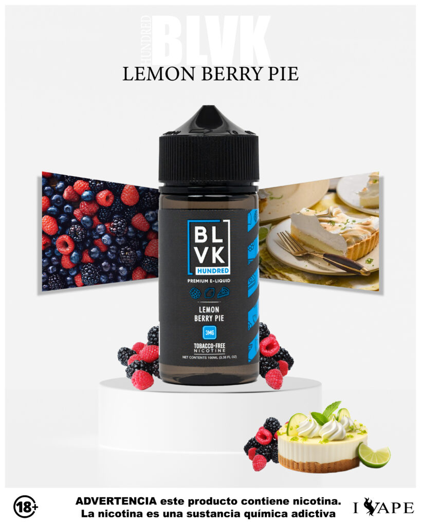 BLVK - Hundred lemon berry pie