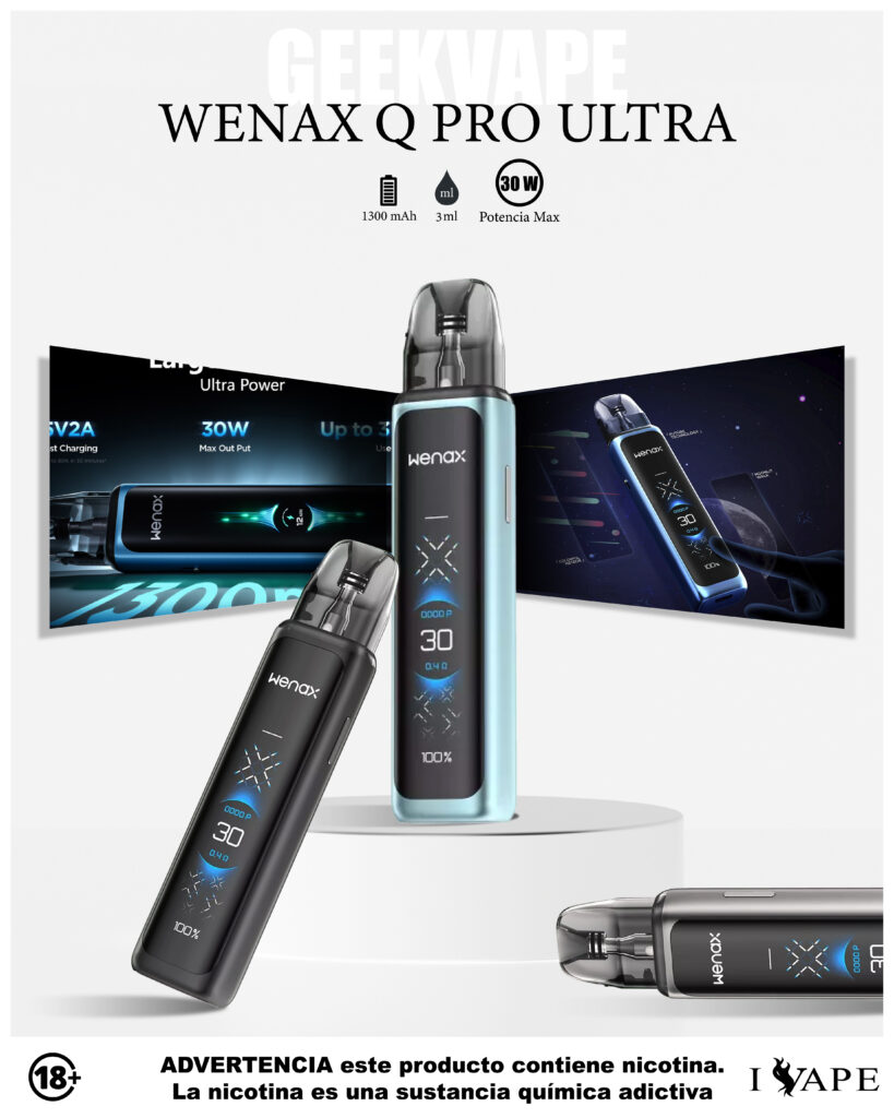 GeekVape Wenax Q Pro ultra Champagne Gold