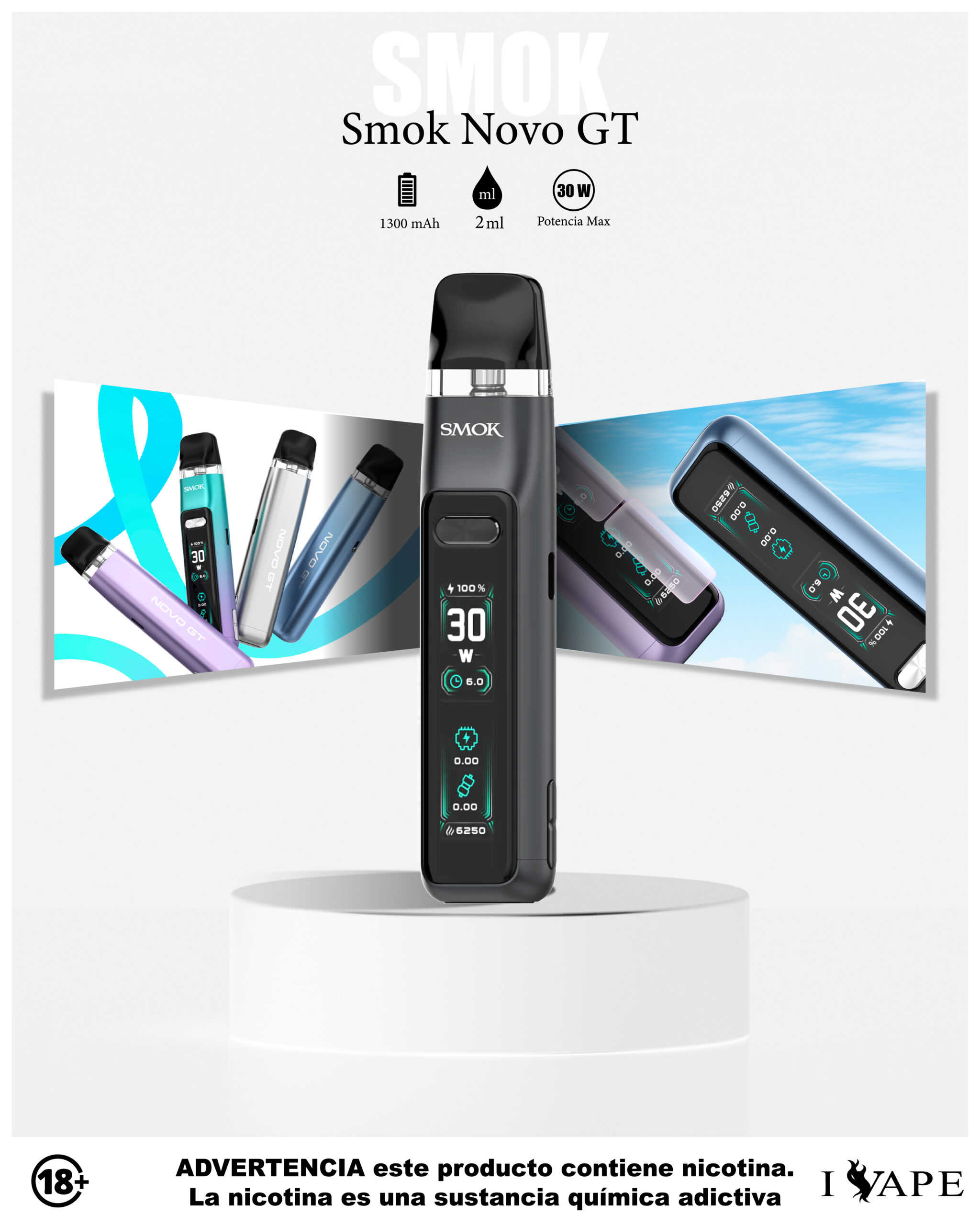 Smok Novo Gt Space Grey Smok Novo Gt Space Grey