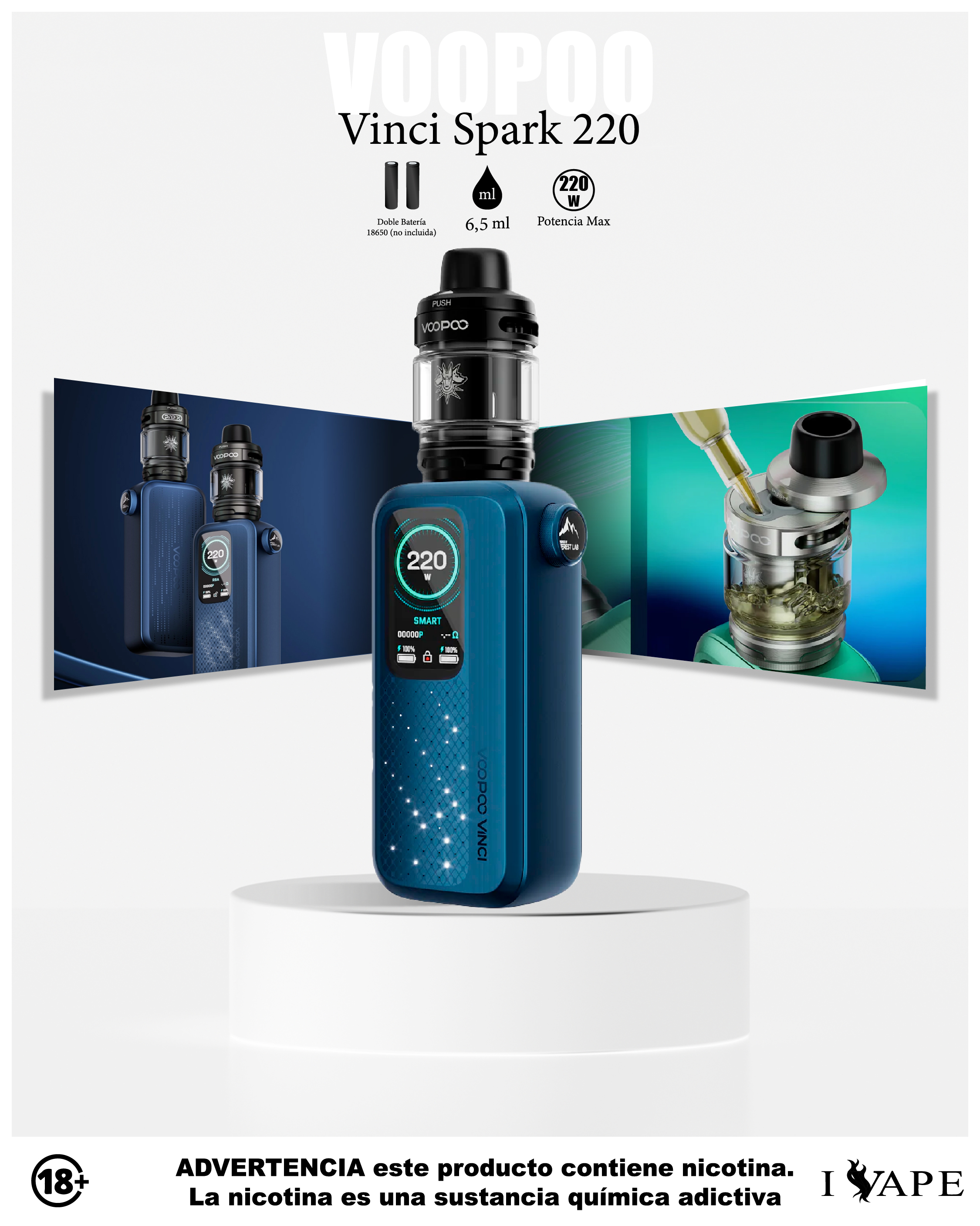 vinci Spark 220 Starlit Blue