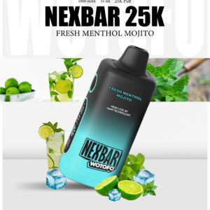Nexbar 25k fresh menthol mojito