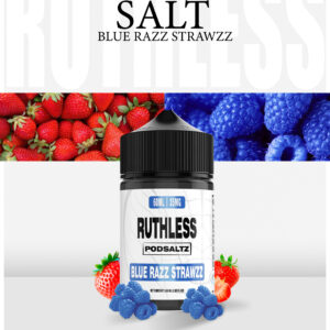 blue razz strawzz salt