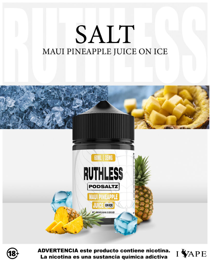 maui pineapple juice on ice salt