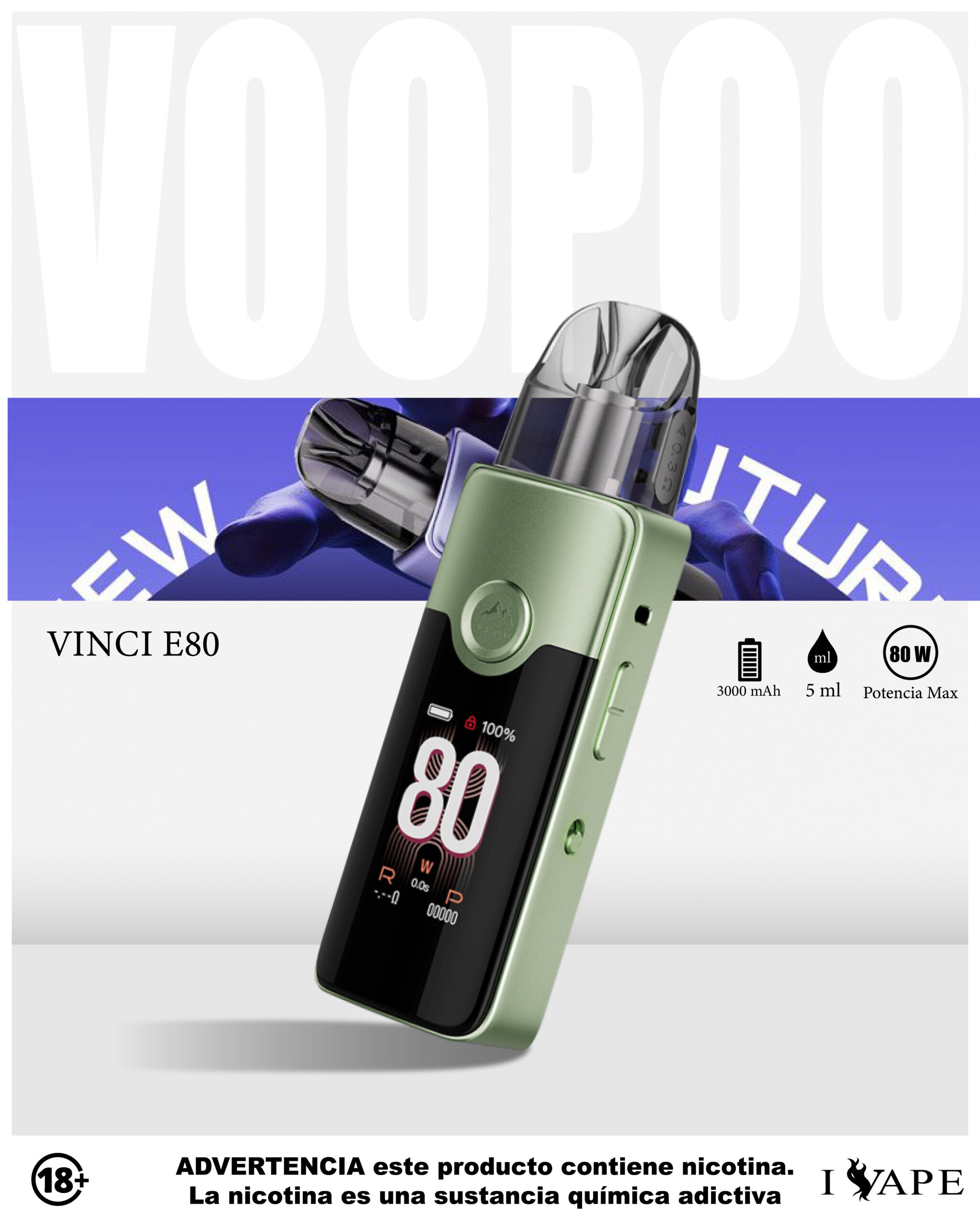Voopoo Vinci E80 Voopoo Vinci E80