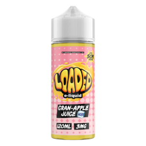 loaded cran apple juice iced