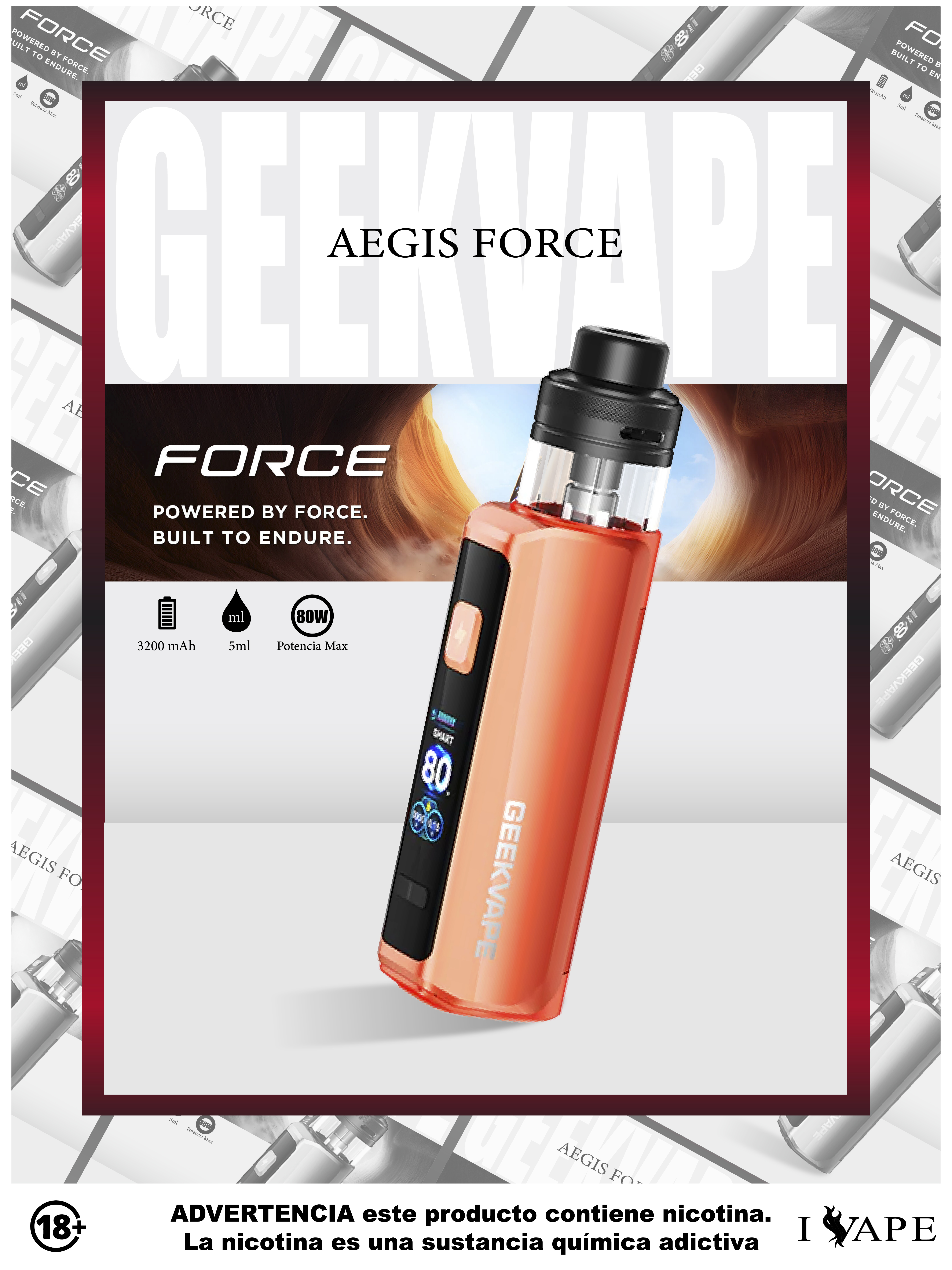 aegis force kit canyon orange