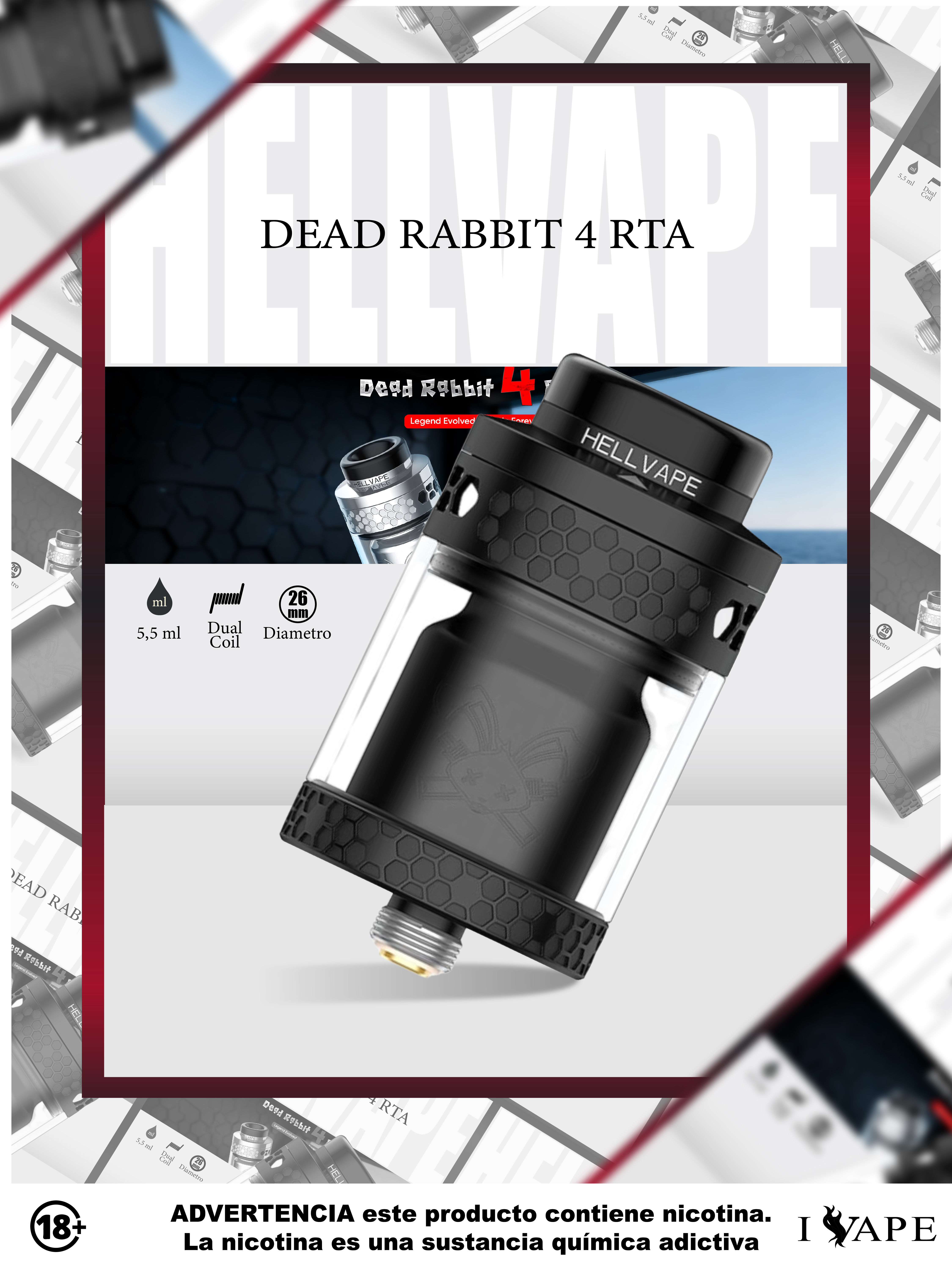 Dead Rabbit 4 - Matt Black