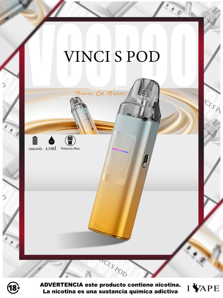 Voopoo Vinci S Pod - Gold Gradient