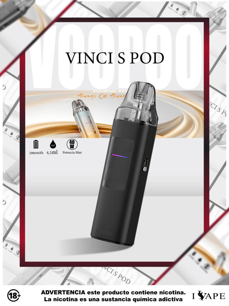 Voopoo Vinci S Pod Black