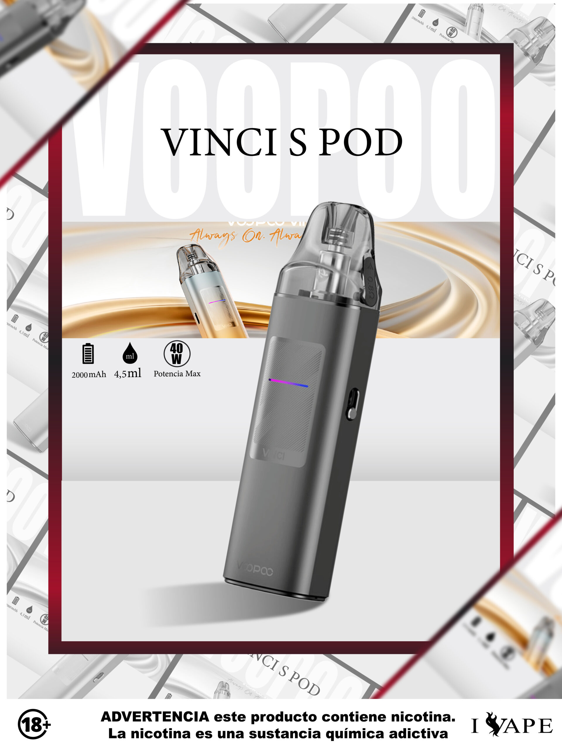 vinci s pod grey vinci s pod grey