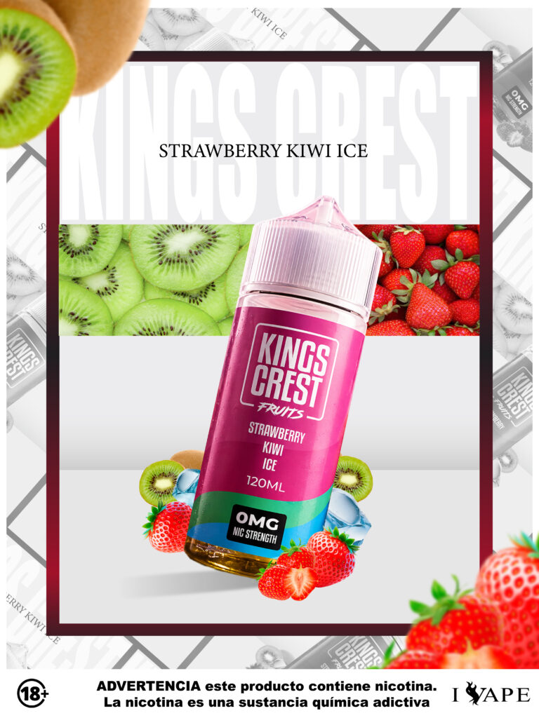 Kings Crest Fruits -Strawberry Kiwi Ice