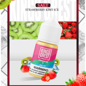 Kings crest Strawberry kiwi ice salt