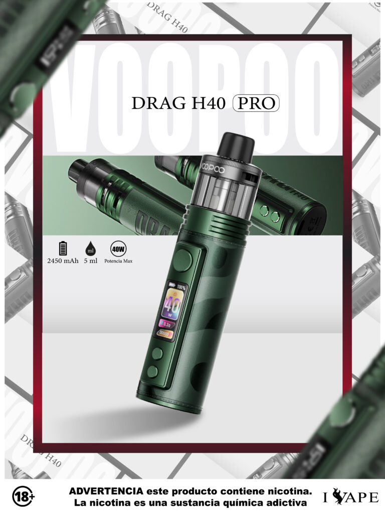 Voopoo Drag h40 Moss Green