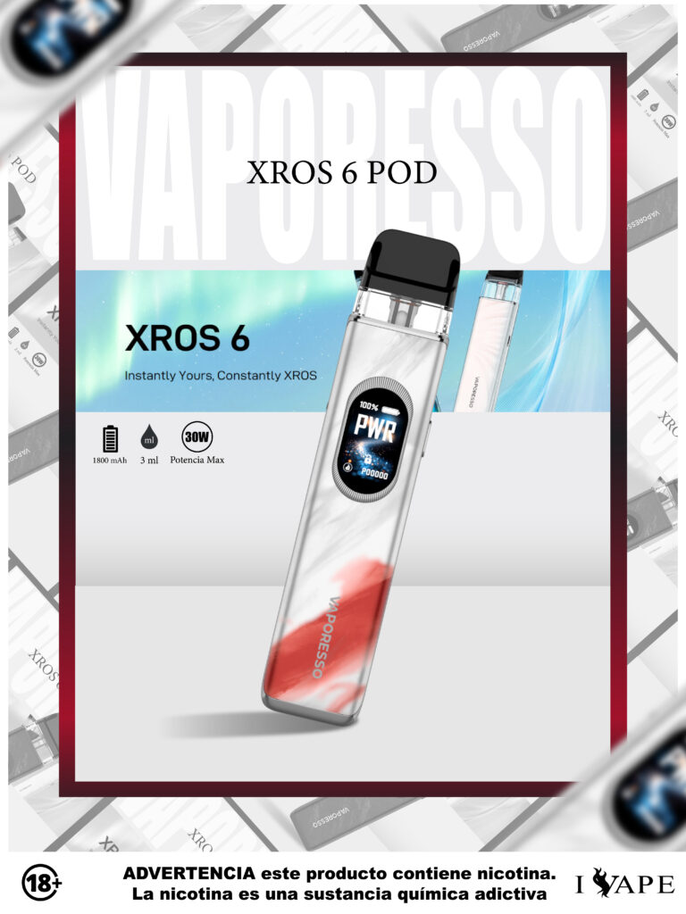 vaporesso xros 6 pod Scorching Cloud